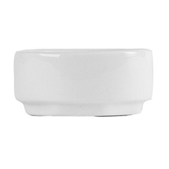 Sauce boat “Taist” porcelain 50ml D=65,H=35mm white