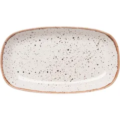 Dish “Punto Bianca”  porcelain ,H=40,L=295,B=170mm white,black