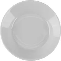 Deep saucer porcelain D=140,H=25mm white