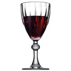 Бокал для вина «Даймонд» стекло 245мл D=82,5,H=177мм прозр., изображение 3