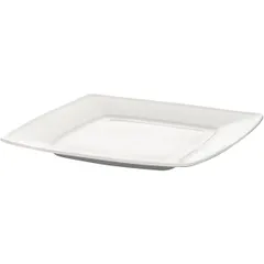 Тарелка «Виктория» квадратная фарфор ,H=2,L=26,B=26см белый, изображение 2