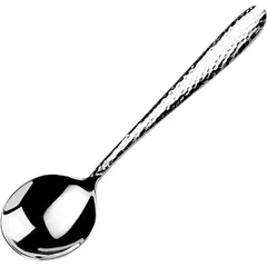 Broth spoon “Mirage”  stainless steel , L=180, B=45mm  silver.