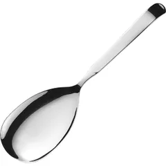 Serving spoon “Astra”  stainless steel , L=285/125, B=20mm  metal.