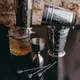 Стакан для коктейлей «Корсар» для джулепа с орнаментом сталь нерж. 400мл D=88/70,H=117мм серебрист., изображение 10