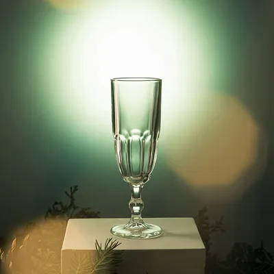 Бокал-флюте «Кантри» стекло 160мл D=58,H=176мм прозр., изображение 3
