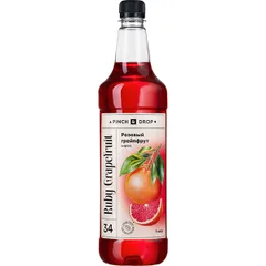 Сироп «Розовый Грейпфрут» Pinch&Drop пластик 1л D=81,H=301мм