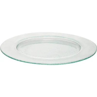 Блюдо сервировочное «Бэнд» стекло D=320,H=15мм прозр., изображение 2