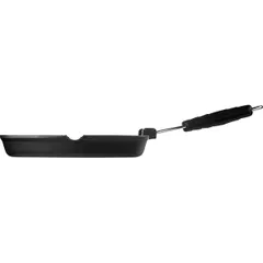 Сковорода-гриль прямоуг. алюм.литой ,H=4,L=35,B=25см, изображение 2