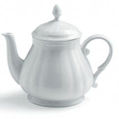 Teapot “Opera” porcelain 470ml D=10,H=15,L=16.5cm white