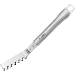 Knife for cleaning fish  stainless steel  L=215/90, B=30mm  metal.