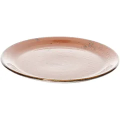 Тарелка «Крафт Терракота» мелкая фарфор D=23,H=2см терракот, изображение 2