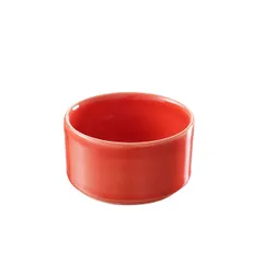 Baking dish porcelain 60ml D=65,H=35mm red