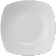 Deep plate “Gamma”  porcelain ,H=5,L=19,B=19cm white