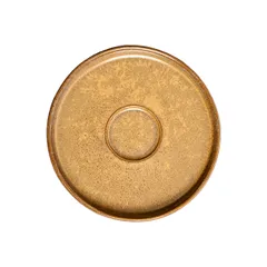 Блюдце «Эггшелл Нейчер» фарфор D=120,H=17мм коричнев.