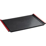 Поднос «Проотель» прямоугольный пластик ,L=37,B=25см черный,красный