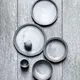 Тарелка «Нау» мелкая керамика D=285,H=20мм белый, изображение 2