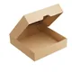 Контейнер бумажный OneBox с крышкой картон 1,5л ,H=48,L=200,B=200мм св.корич., Цвет: Светло-коричневый, Объем по данным поставщика (мл): 1500, изображение 2