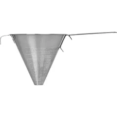 Дуршлаг конический сталь нерж. D=18,5,H=16,L=39см металлич., изображение 2