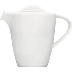 Coffee pot “Enjoy” porcelain 300ml D=14.2,H=12cm white