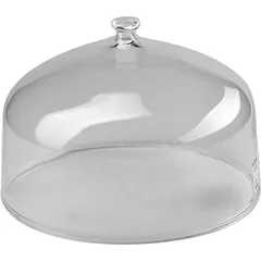Cover for cake stand glass D=22,H=14cm clear.