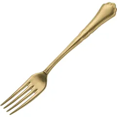 Dessert fork “Settecento Gold”  stainless steel , L=17.1cm