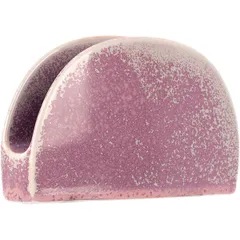 Салфетница «Пион» фарфор ,H=85,L=140,B=45мм розов., изображение 3