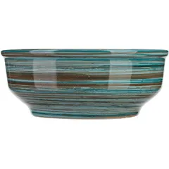 Салатник «Скандинавия» керамика 0,5л D=155,H=60мм голуб., изображение 3