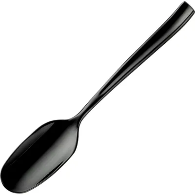 Ложка десертная «Тотал блэк» сталь нерж. ,L=18,2см черный