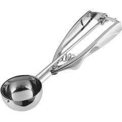 Ice cream spoon with mechanism  stainless steel  D=55, L=220mm  metal.