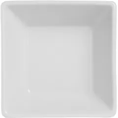 Square salad bowl  porcelain , L=83, B=83mm  white