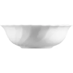 Салатник «Трианон» стекло 0,5л D=160,H=55мм белый, изображение 2