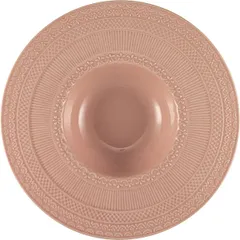 Pasta plate “Skalistos” ceramics 300ml D=27,H=4cm pink.