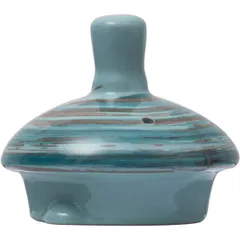 Lid for teapot SND00009818 “Scandinavia”  ceramics  blue.