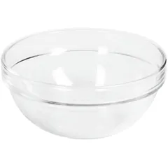 Salad bowl glass D=140,H=65mm clear.