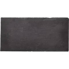 Блюдо для подачи сланец натур. ,H=5,L=400,B=200мм черный