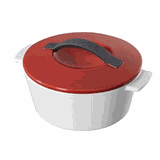 Кастрюля классик с крышкой сталь нерж. 3,25л D=20см металлич.