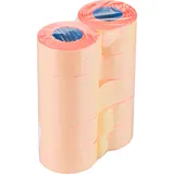 Этикет-лента 26*16/800 красная прямая (150)[10шт]