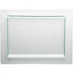 Блюдо «Криэйшнз Риппл» прямоугольное стекло ,L=30,B=23см прозр.