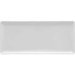 Dish “San Marino” rectangular  porcelain , L=29, B=13cm  white