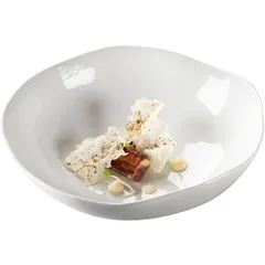 Салатник «Гастро» фарфор 0,75л D=23,H=6см белый,глянц.