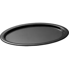 Oval tray “Caffehouse” plastic ,L=28.5,B=21.5cm black