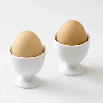 Подставка для яйца «Бистро» фарфор D=55,H=55мм белый, изображение 3