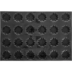 Форма кондитерская «Бриош» силикон,стеклопласт. D=68,H=25,L=600,B=400мм