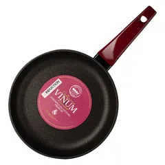 Сковорода «Винум» алюм.литой,бакелит D=28,H=8см черный,красный, изображение 2