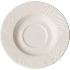 Блюдце «Оптик» фарфор D=116/40,H=16мм белый