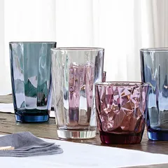 Хайбол (стакан) «Пулсар» стекло 465мл D=85,H=144мм синий, изображение 3