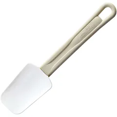 Лопатка кухонная пластик,силикон ,L=26/9,B=6см серый,белый