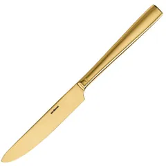 Table knife “Flat”  stainless steel , L=23.6 cm  gold