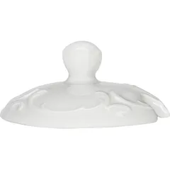 Крышка для сахарницы «Моцарт» фарфор D=72,H=33мм белый