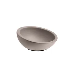 Салатник «Элемент» набор[3шт] бетон 50мл D=100,H=45мм серый, изображение 2